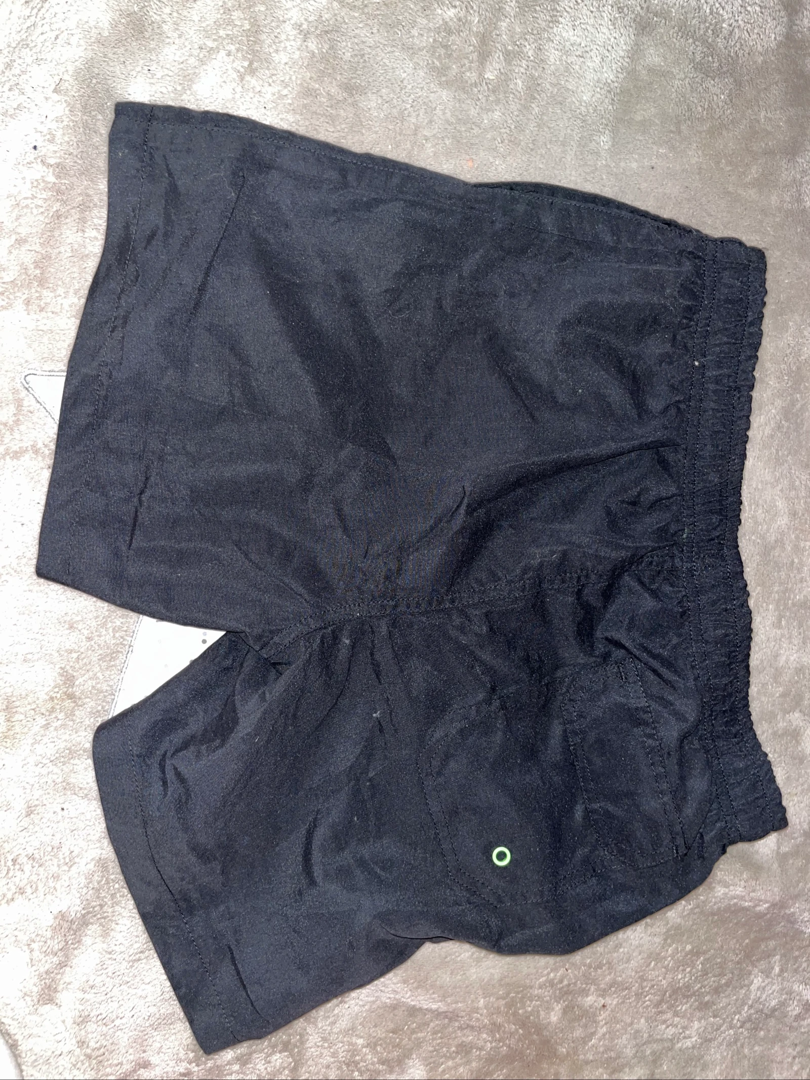 Zwemshort voor jongen 14 jaar zwart en groen nieuw – photo 3